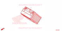 BATTERIE pour Honda FORZA 125 ABS de 2016