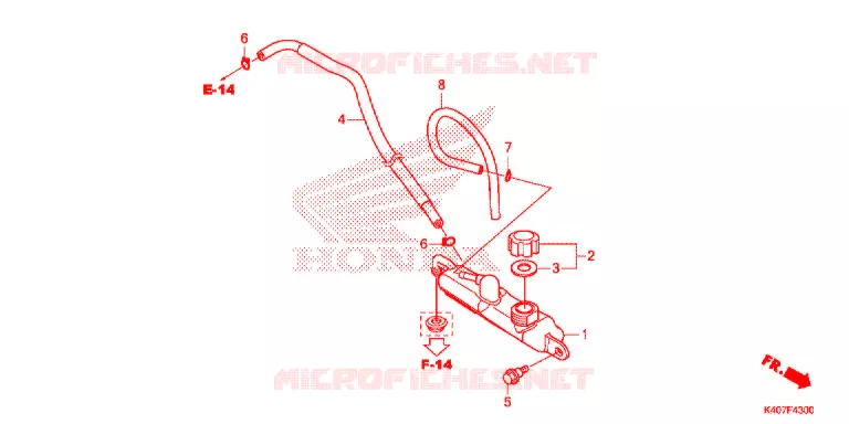 VASE D'EXPANSION Honda SCOOTER 125 FORZA 2016  NSS125ADF