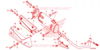 SILENCIEUX D'ECHAPPEMENT pour Honda FORZA 300 ABS de 2014