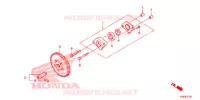 POMPE A HUILE pour Honda SCR 110 de 2015
