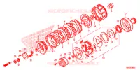 EMBRAYAGE pour Honda TRX 250 FOURTRAX RECON Standard de 2015