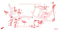 GUIDON pour Honda TRX 250 FOURTRAX RECON Standard de 2015