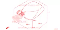 SELLE pour Honda FOURTRAX 420 RANCHER 4X4 DCT IRS de 2015