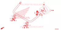 BARRE ANTI ROULIS pour Honda FOURTRAX 500 FOREMAN RUBICON DCT de 2015
