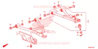 TRIANGLES AVANT pour Honda FOURTRAX 500 FOREMAN RUBICON DCT de 2015