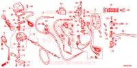 COMMODO   LEVIER   CABLE pour Honda FOURTRAX 500 FOREMAN RUBICON DCT EPS de 2015