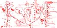 COMMODO   LEVIER   CABLE pour Honda FOURTRAX 500 FOREMAN 4X4 Electric Shift de 2015