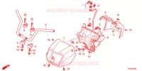 GUIDON pour Honda FOURTRAX 500 FOREMAN 4X4 Electric Shift de 2013
