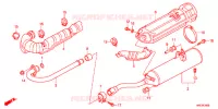 SILENCIEUX D'ECHAPPEMENT pour Honda FOURTRAX 500 FOREMAN 4X4 Electric Shift de 2013