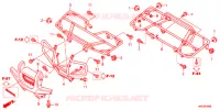 SUPPORT pour Honda FOURTRAX 500 FOREMAN 4X4 Electric Shift de 2013