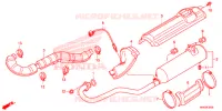 SILENCIEUX D'ECHAPPEMENT pour Honda FOURTRAX 500 FOREMAN 4X4 Power Steering, CAMO de 2015