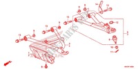 TRIANGLES AVANT pour Honda FOURTRAX 500 FOREMAN 4X4 Power Steering, CAMO de 2015