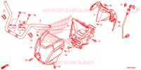 GUIDON pour Honda FOURTRAX 500 FOREMAN RUBICON EPS de 2015