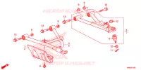 TRIANGLES AVANT pour Honda FOURTRAX 500 FOREMAN RUBICON EPS de 2015