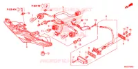 FEUX ARRIERE (1) pour Honda VFR 1200 F DCT de 2014