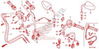 COMMODO   CABLE   RETROVISEUR (VFR1200X/XA/XL) pour Honda CROSSTOURER 1200 ABS de 2015