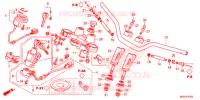 GUIDON   TE DE FOURCHE pour Honda CROSSTOURER 1200 ABS de 2015