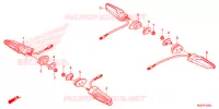 CLIGNOTANT pour Honda CROSSTOURER 1200 L de 2015