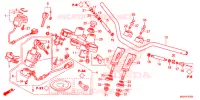 GUIDON   TE DE FOURCHE pour Honda CROSSTOURER 1200 L de 2015