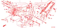 CADRE pour Honda CROSSTOURER 1200 L de 2015