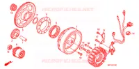 ALTERNATEUR pour Honda VT 1300 C ABS RED de 2012