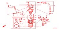 POMPE A ESSENCE pour Honda VT 1300 C ABS RED de 2012