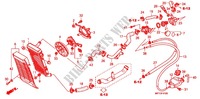 RADIATEUR pour Honda VT 1300 C ABS 2012 de 2012