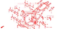 CADRE pour Honda XR 250 TORNADO 2LA de 2014