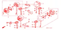 CLIGNOTANT pour Honda XR 250 TORNADO 2LA de 2014