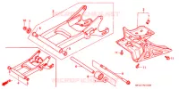 BRAS OSCILLANT pour Honda FOURTRAX 200 de 1991