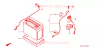 BATTERIE pour Honda FOURTRAX 200 de 1991