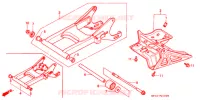 BRAS OSCILLANT pour Honda FOURTRAX 200 de 1991