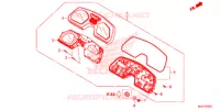 COMPTEUR pour Honda CB 650 F ABS TRICOLOR de 2015