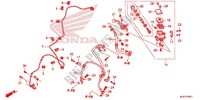 MAITRE CYLINDRE DE FREIN AVANT (CB650FA) pour Honda CB 650 F ABS TRICOLOR 35KW de 2014