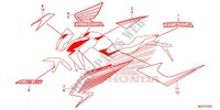AUTOCOLLANTS pour Honda CB 650 F de 2014