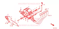 SILENCIEUX D'ECHAPPEMENT pour Honda CB 650 F de 2015