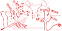 COMMODO   LEVIER   CABLE pour Honda CB 1100 S ABS de 2015