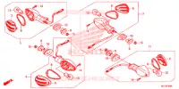 CLIGNOTANT pour Honda CBR 600 RR ABS HRC de 2013