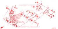 AMORTISSEUR ARRIERE pour Honda CBR 500 R de 2014
