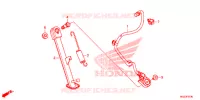 BEQUILLE pour Honda CBR 500 R de 2014
