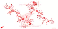 CLIGNOTANT pour Honda CBR 500 R de 2014