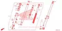 FOURCHE pour Honda CBR 500 R de 2014