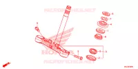 TE DE FOURCHE pour Honda CBR 500 R de 2014