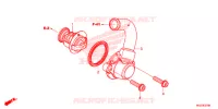 THERMOSTAT pour Honda CBR 500 R de 2014