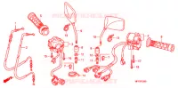 COMMODO   LEVIER   CABLE pour Honda CB 1300 SUPER FOUR de 2009