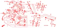 GUIDON   TE DE FOURCHE pour Honda CB 1300 SUPER FOUR ABS de 2009