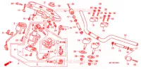 GUIDON   TE DE FOURCHE pour Honda CB 1300 SUPER FOUR ABS de 2009