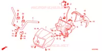 GUIDON pour Honda FOURTRAX 500 FOREMAN 4X4 RED de 2013