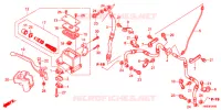 MAITRE CYLINDRE DE FREIN AVANT pour Honda FOURTRAX 500 FOREMAN 4X4 RED de 2013