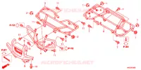SUPPORT pour Honda FOURTRAX 500 FOREMAN 4X4 RED de 2013
